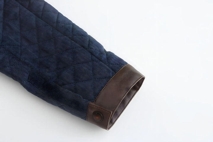 Veste matelassée boutonnée pour homme