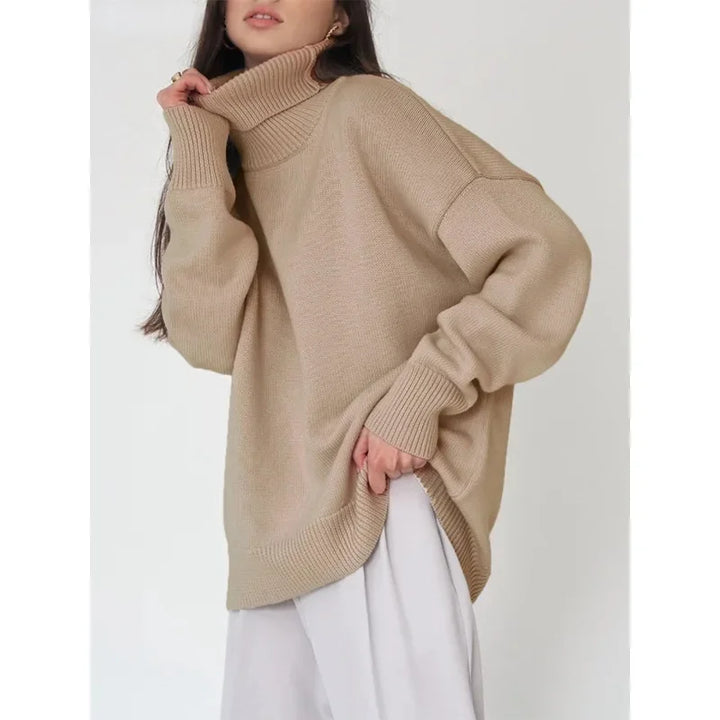 Damen-Rollkragenpullover