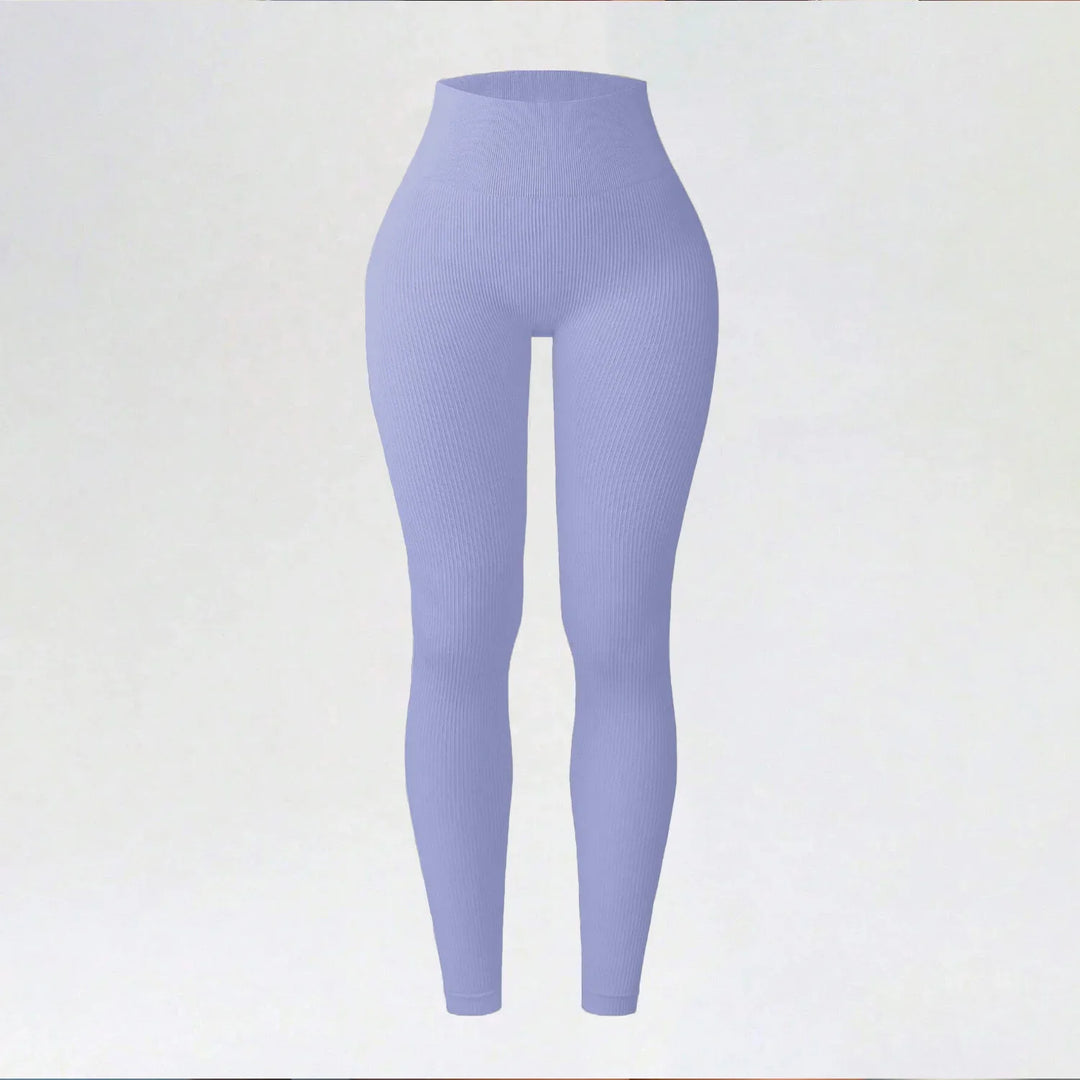 Women's High-Waisted Seamless Yoga Leggings for Fitness & Running