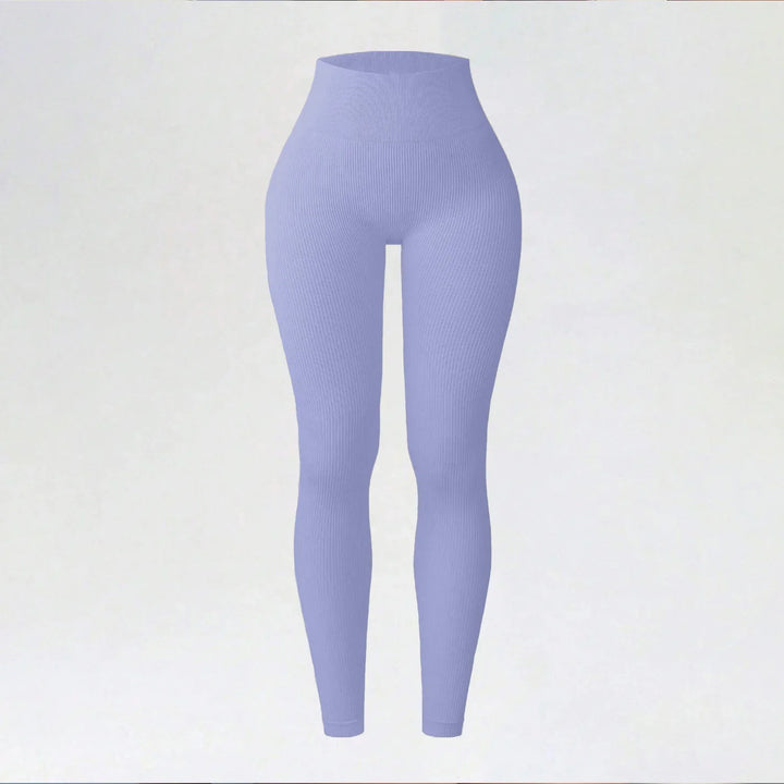 Women's High-Waisted Seamless Yoga Leggings for Fitness & Running