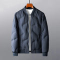 Men's Quilted Bomber Jacket-Metro Lane Plaza