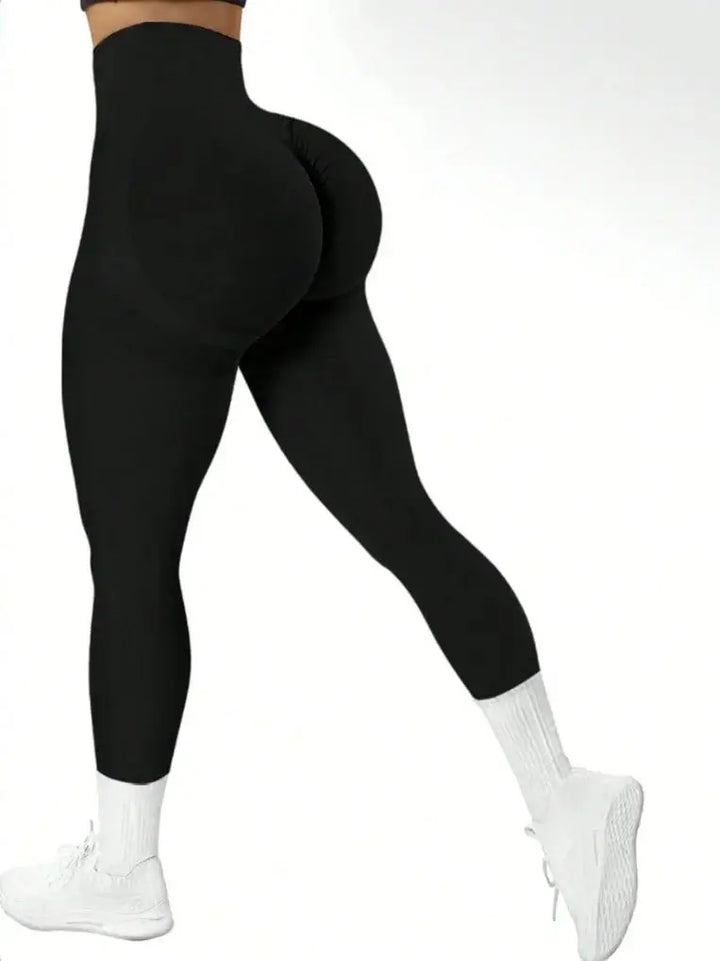 Women's High Waist Seamless Yoga Leggings with Tummy Control