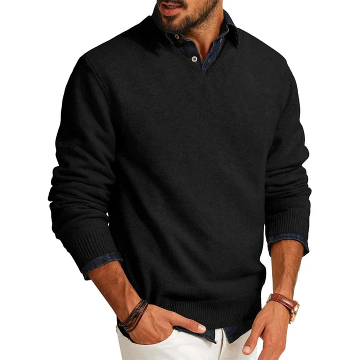 Herrenpullover aus Wollmischung