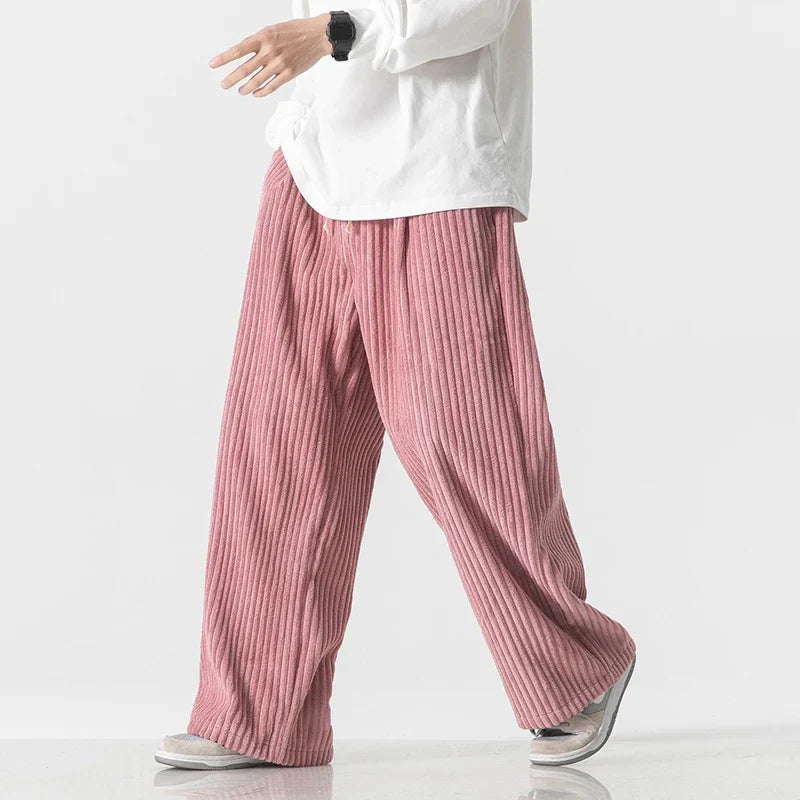 Men's Corduroy Sweatpants for Comfort and Style-Metro Lane Plaza