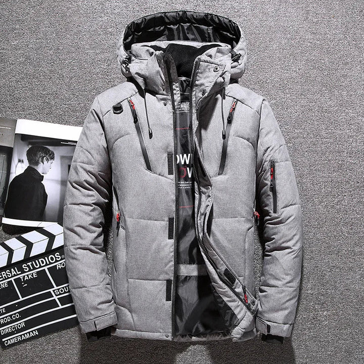 Gefütterte Steppjacke für Herren