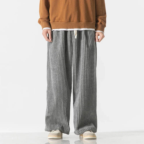 Men's Corduroy Sweatpants for Comfort and Style-Metro Lane Plaza
