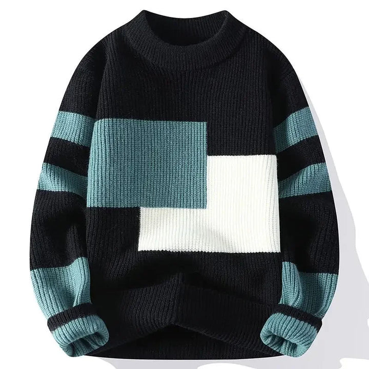 Klassischer Herren-Strickpullover