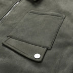 Men's Suede Jacket - Stylish and Versatile Outerwear-Metro Lane Plaza