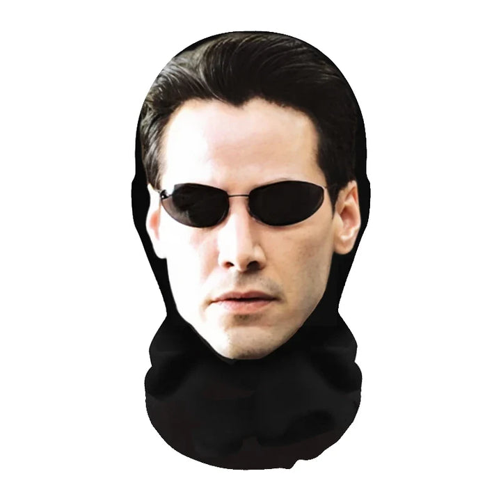 Máscara realista de cosplay para o Halloween | adereço assustador de fantasia e disfarce