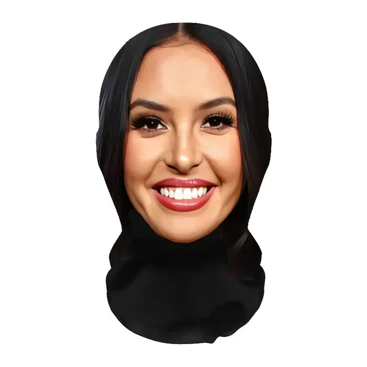 Máscara realista de cosplay para o Halloween | adereço assustador de fantasia e disfarce