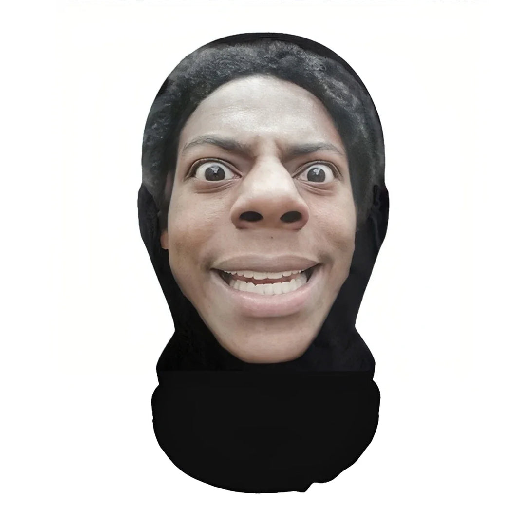 Máscara realista de cosplay para o Halloween | adereço assustador de fantasia e disfarce