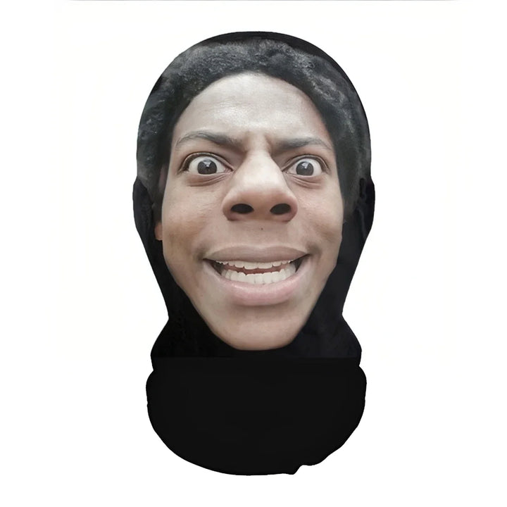 Máscara realista de cosplay para o Halloween | adereço assustador de fantasia e disfarce