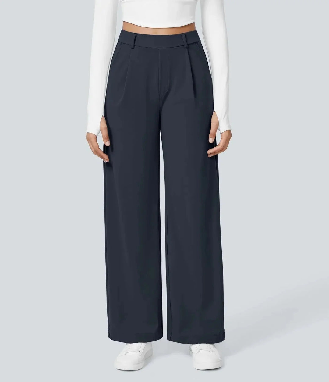 Donna | Women's Wide-Leg Trousers for Effortless Style-Metro Lane Plaza
