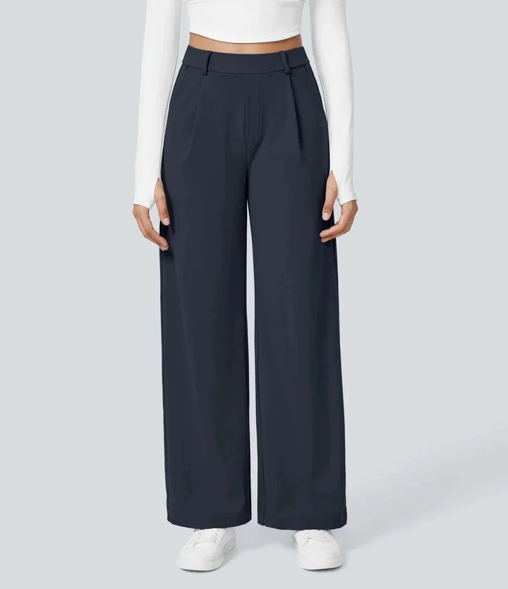 Donna | Women's Wide-Leg Trousers for Effortless Style-Metro Lane Plaza
