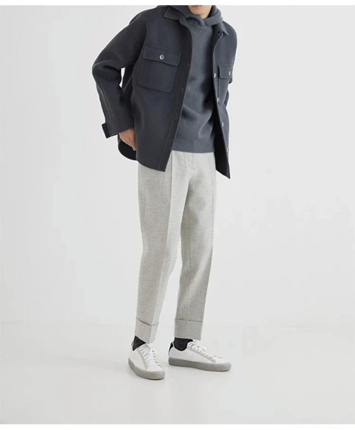 Men's Wool Jacket - Remington Style-Metro Lane Plaza