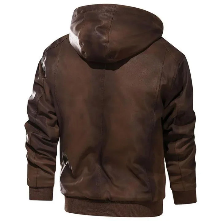 Herren-Winter-Bikerjacke