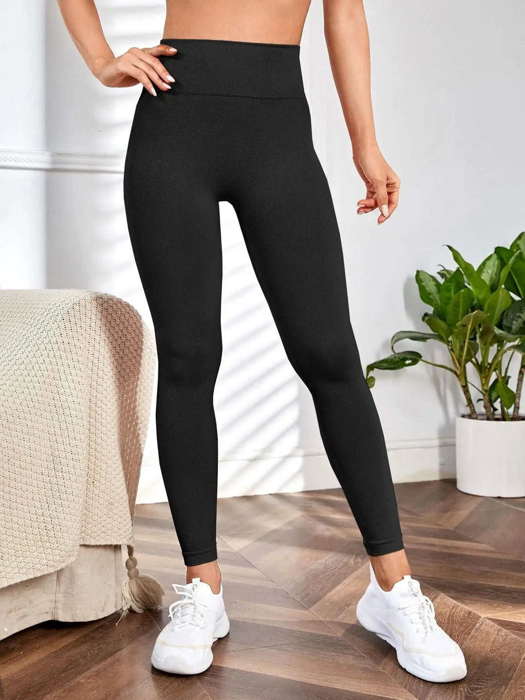 Women's High Waist Seamless Yoga Leggings with Tummy Control