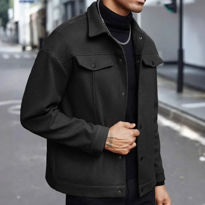 Jacke aus Wollmischung für Herren