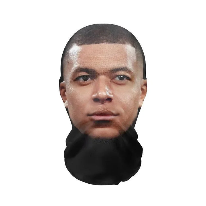 Masque réaliste imprimé en 3D pour Halloween, accessoire de cosplay et de tenue hip-hop