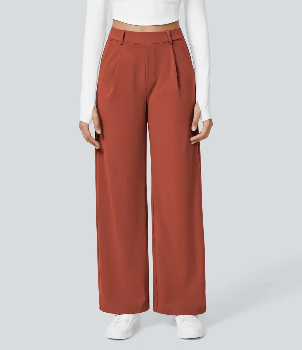 Donna | Women's Wide-Leg Trousers for Effortless Style-Metro Lane Plaza