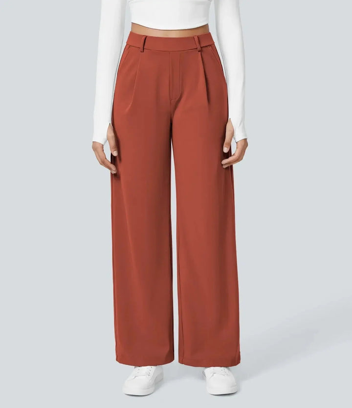 Donna | Women's Wide-Leg Trousers for Effortless Style-Metro Lane Plaza