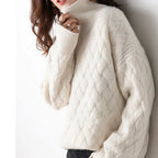 Women's Cashmere Sweater - Luxurious Comfort and Style-Metro Lane Plaza