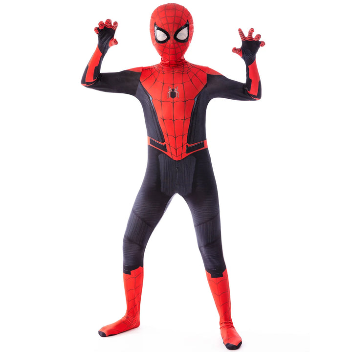 Disfraz de superhéroe de anime para Halloween infantil, traje zentai de cosplay de cuerpo completo para niños y niñas