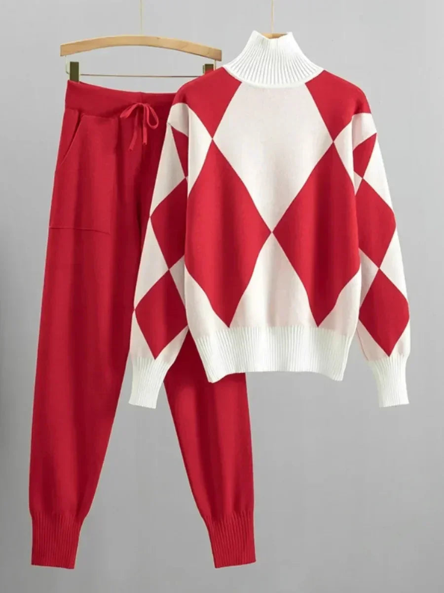 Mabel | Women's Comfortable Spring Two-Piece Set-Metro Lane Plaza