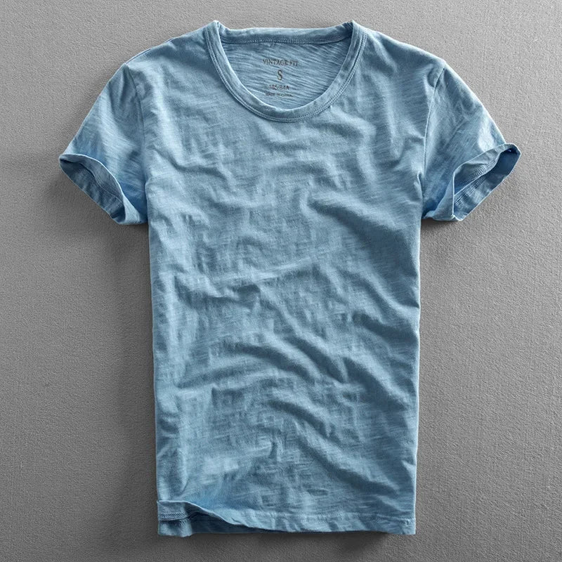 Ryan | Men's Cotton T-Shirt for Comfort and Style-Metro Lane Plaza