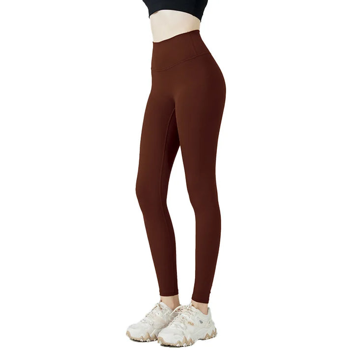 Sømløse yoga-leggings til kvinder med høj talje til træning og løb