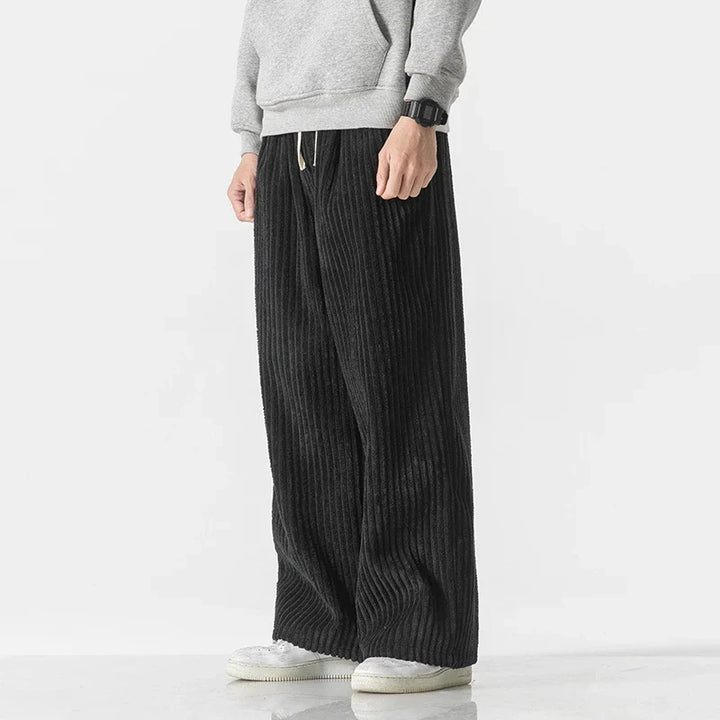 Men's Corduroy Sweatpants for Comfort and Style-Metro Lane Plaza