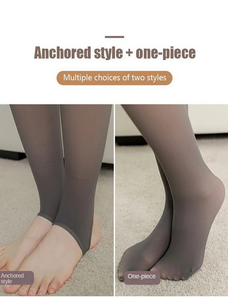 Women's Warm Stretch Thermal Fleece Leggings for Winter Wear