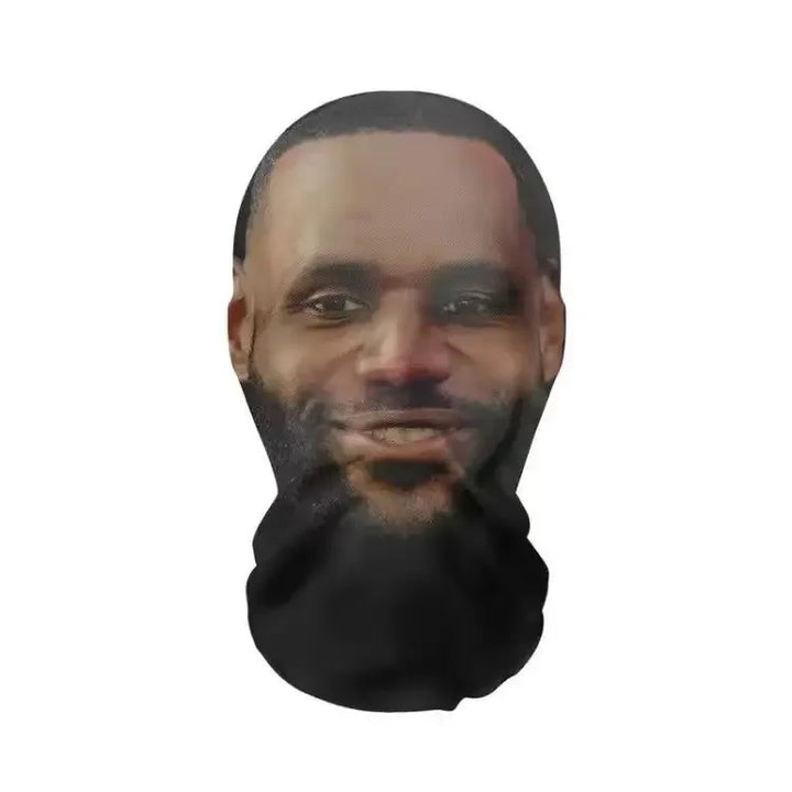 Masque réaliste imprimé en 3D pour Halloween, accessoire de cosplay et de tenue hip-hop