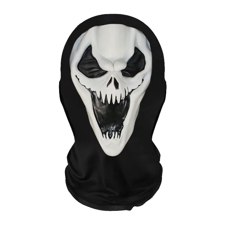 Conjunto divertido de peruca e máscara de cosplay para o Halloween, acessórios criativos para a cabeça e adereços de fantasia