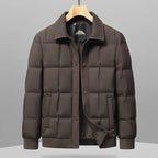 Men's Quilted Down Jacket - Montauk Style-Metro Lane Plaza