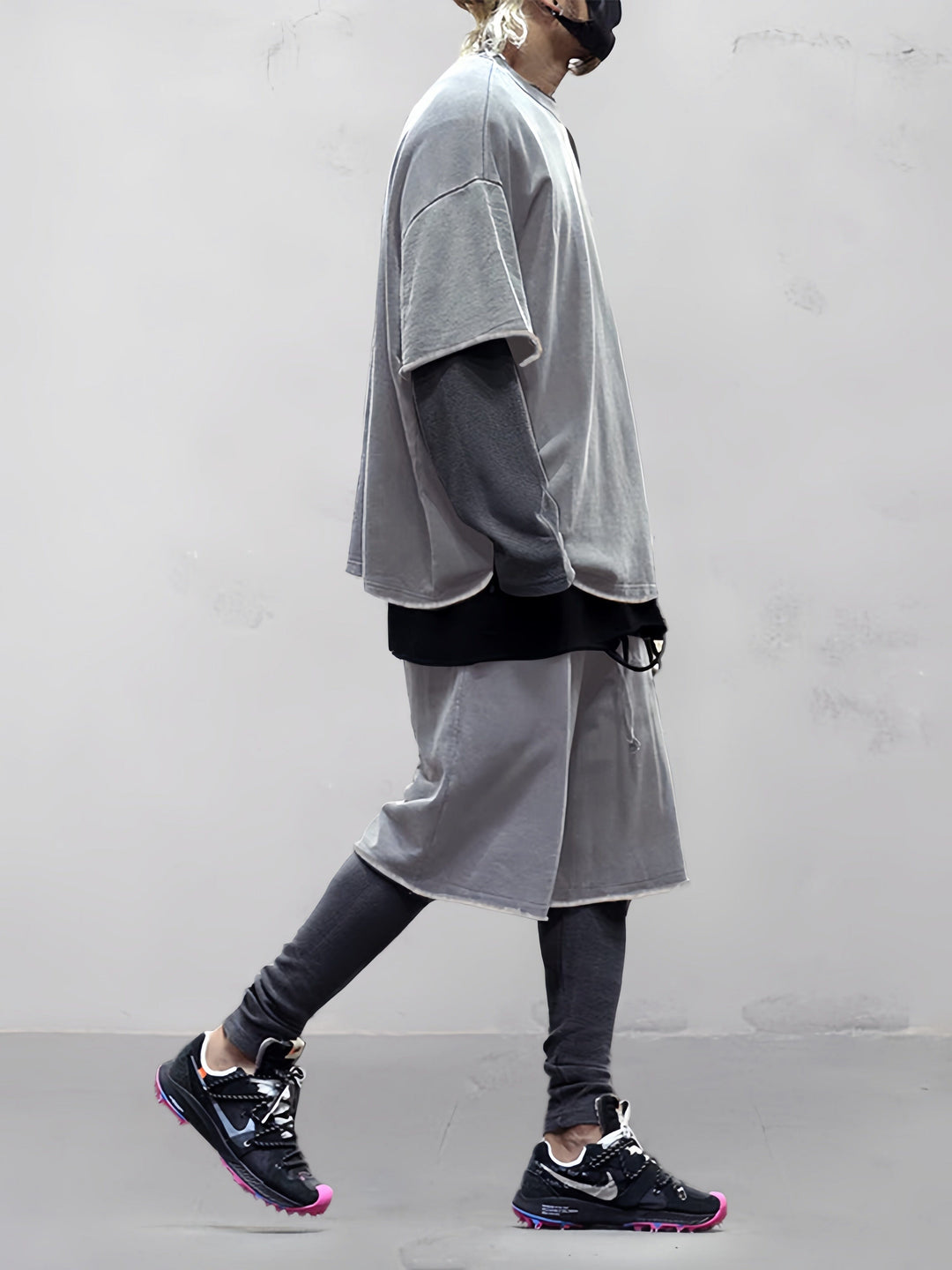 Men's Sports Set with Loose Fit and Coordinating Pants-Metro Lane Plaza