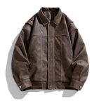 Men's Premium Leather Jacket-Metro Lane Plaza