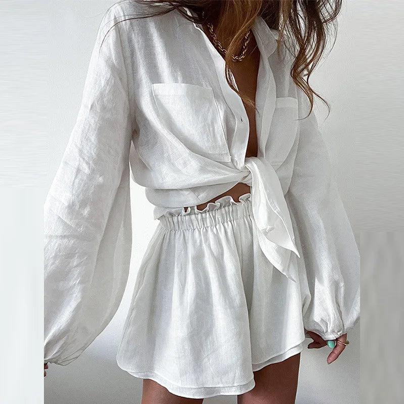 Diane | Women's Linen Summer Outfit-Metro Lane Plaza
