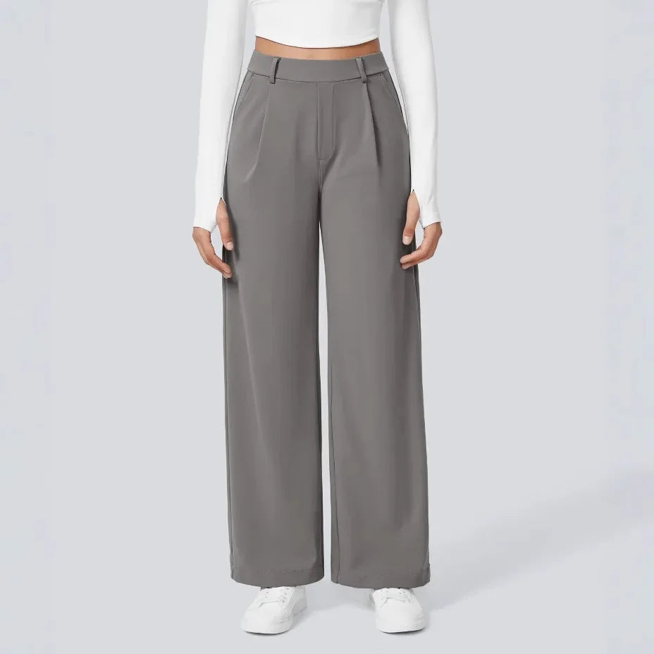 Donna | Women's Wide-Leg Trousers for Effortless Style-Metro Lane Plaza