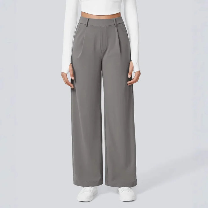 Donna | Women's Wide-Leg Trousers for Effortless Style-Metro Lane Plaza