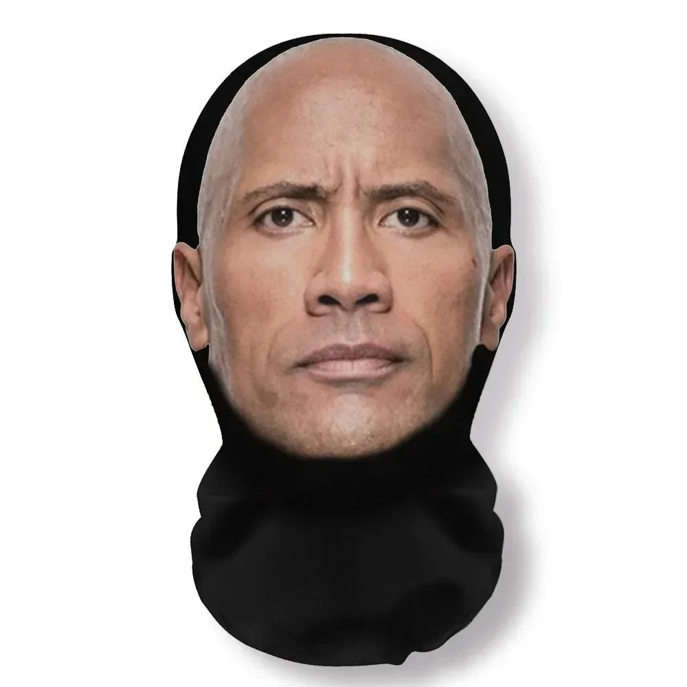 Masque réaliste imprimé en 3D pour Halloween, accessoire de cosplay et de tenue hip-hop