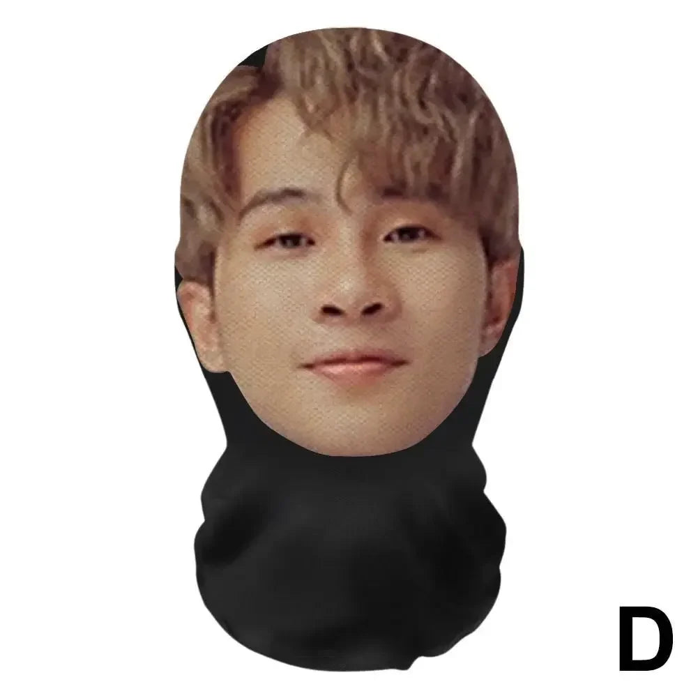 Masque réaliste imprimé en 3D pour Halloween, accessoire de cosplay et de tenue hip-hop