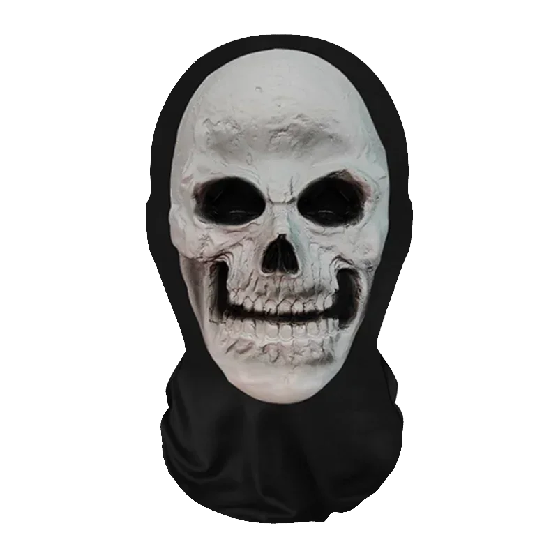 Conjunto divertido de peruca e máscara de cosplay para o Halloween, acessórios criativos para a cabeça e adereços de fantasia