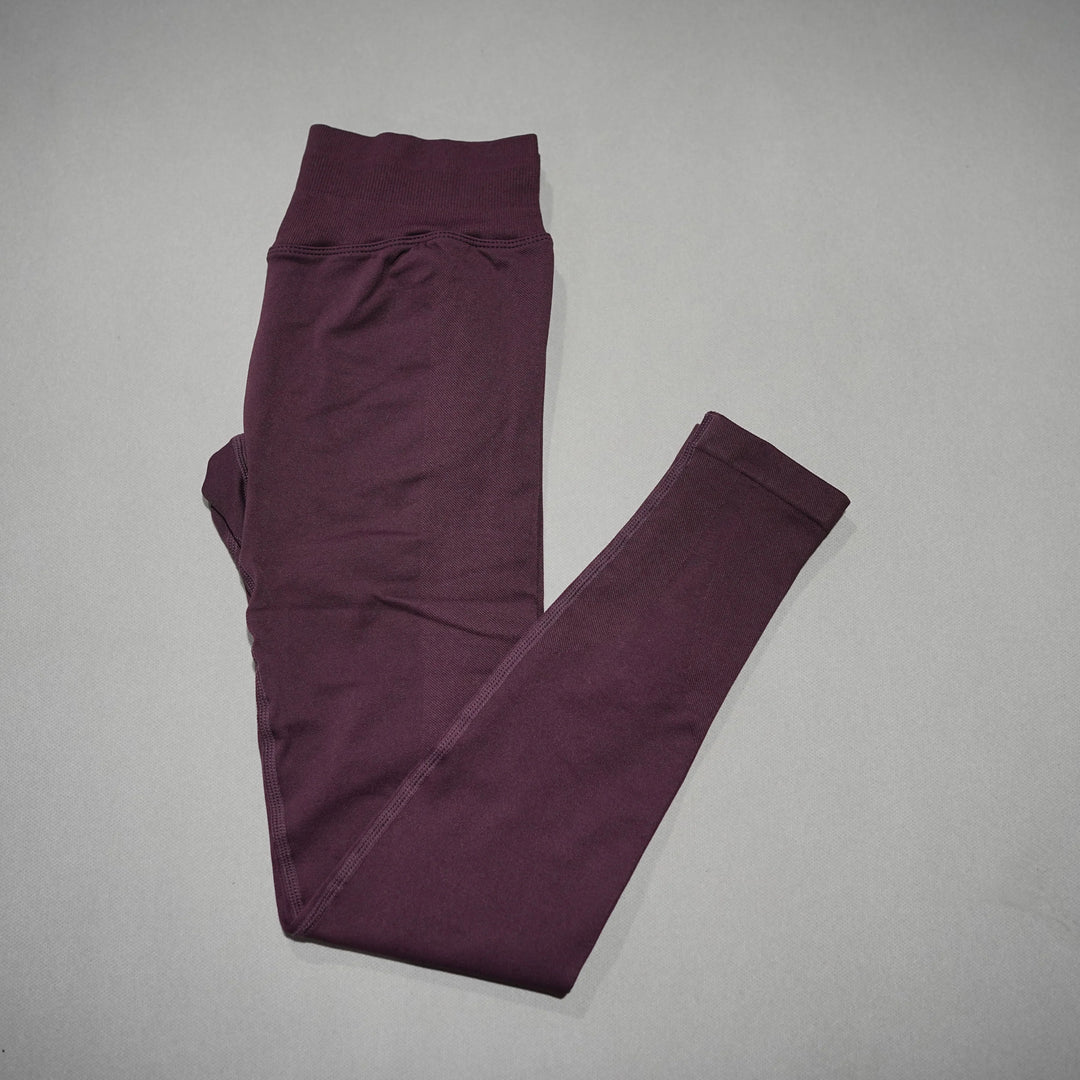 Women's High-Waisted Seamless Yoga Leggings for Tummy Control