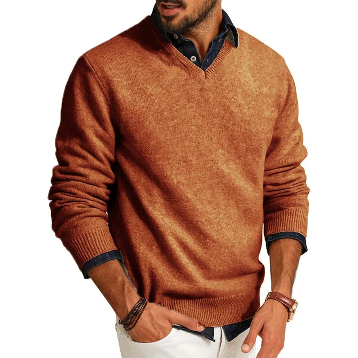 Herrenpullover aus Wollmischung