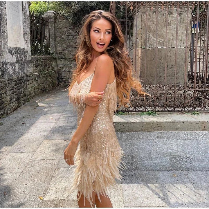 Lena | Stunning Sequin Cocktail Dress for Elegant Evening Events-Metro Lane Plaza