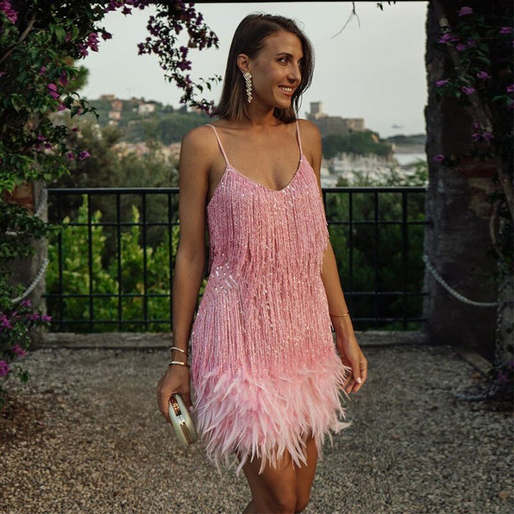 Lena | Stunning Sequin Cocktail Dress for Elegant Evening Events-Metro Lane Plaza