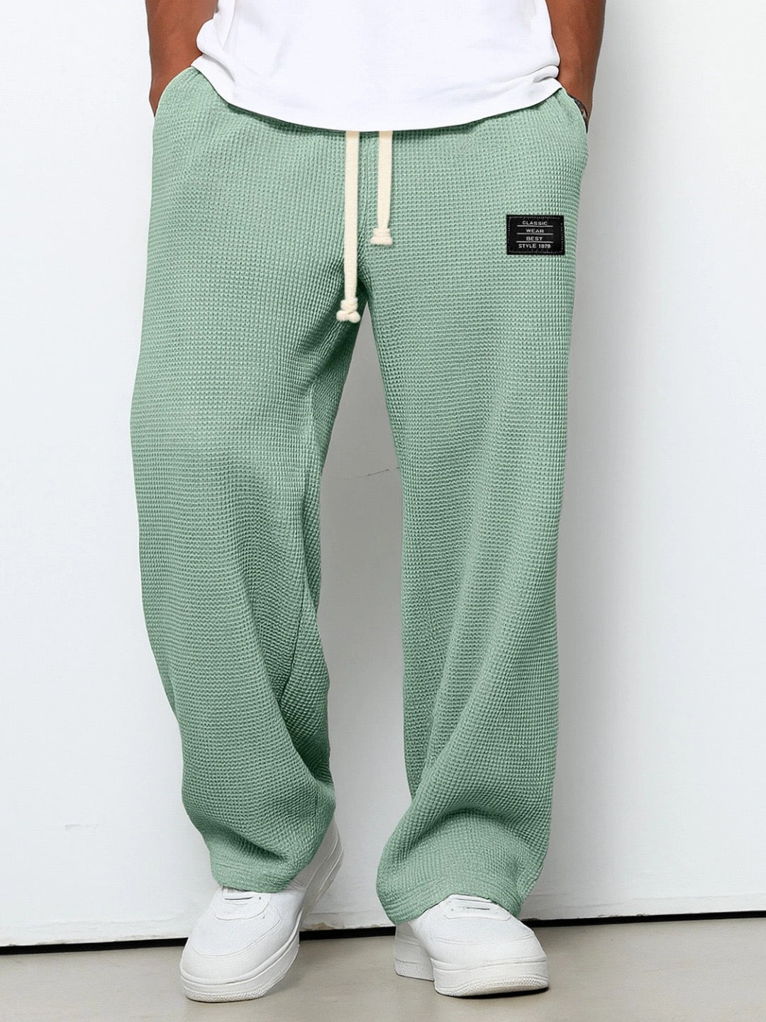 Rosendo | Men's Comfort Style Wide Leg Trousers-Metro Lane Plaza