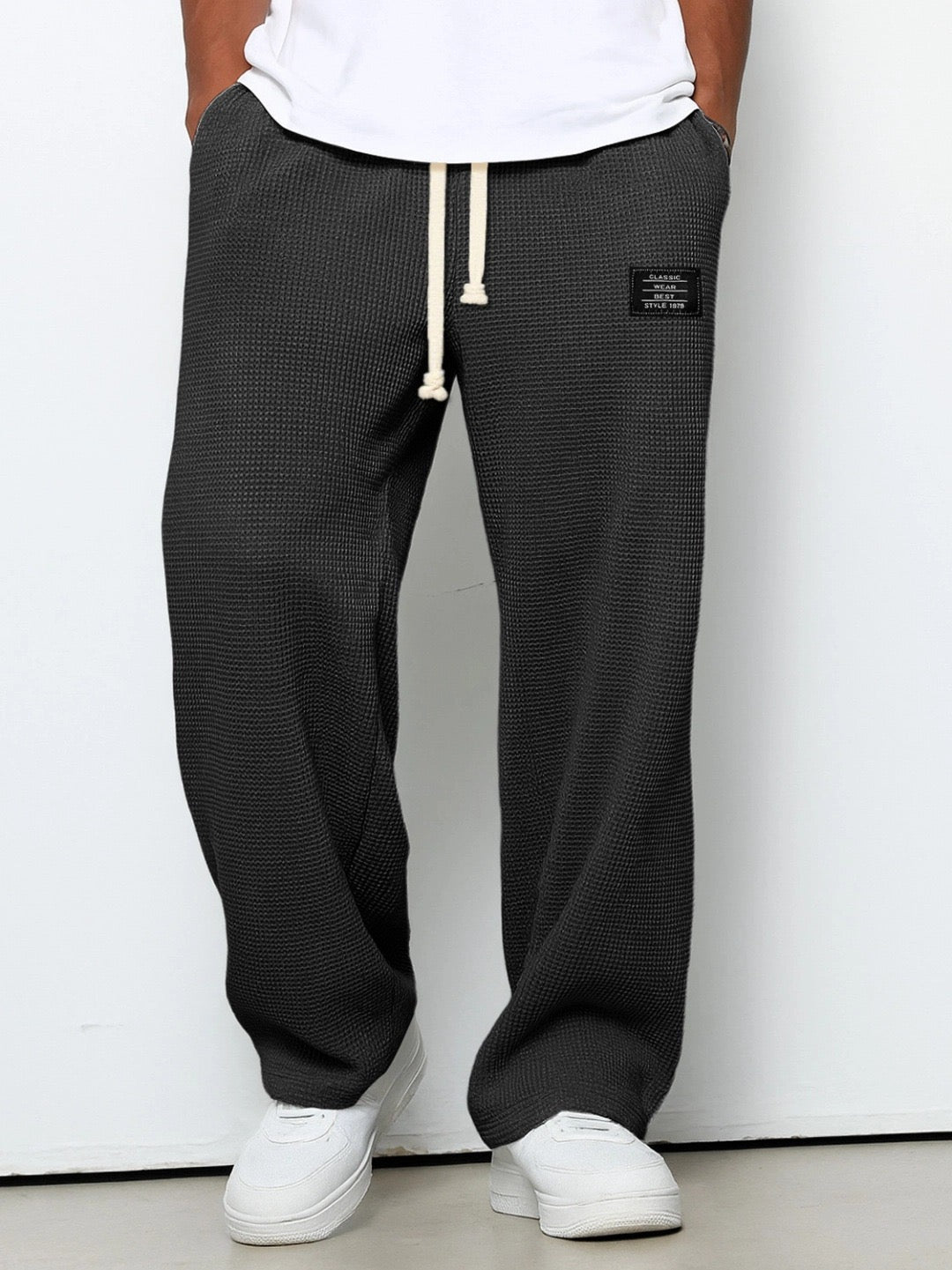 Rosendo | Men's Comfort Style Wide Leg Trousers-Metro Lane Plaza