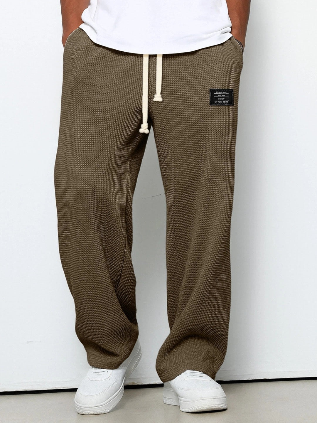 Rosendo | Men's Comfort Style Wide Leg Trousers-Metro Lane Plaza